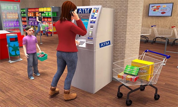 Super Market Atm Machine Simulator: Shopping Mall for PC screenshot 3