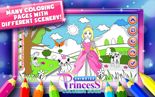 Princess Coloring Book Games for PC screenshot 2