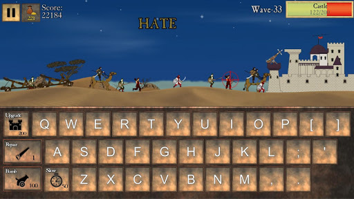 Type Defense - Typing and Writing Game for PC screenshot 2