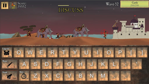 Type Defense - Typing and Writing Game for PC screenshot 3