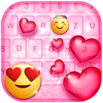 Glitter Heart Keyboard & Emoji for PC