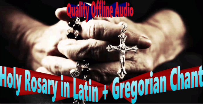 Holy Rosary in Latin + Gregorian Chant (offline) for PC screenshot 1