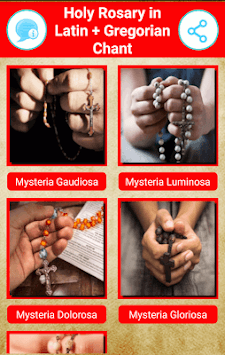 Holy Rosary in Latin + Gregorian Chant (offline) for PC screenshot 3