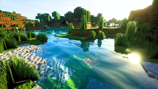 Realistic Shader Mod Minecraft for PC screenshot 1