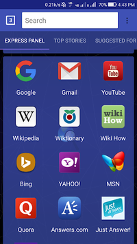 Browser HUB for PC screenshot 1
