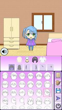 D-Style Character Maker - Chibi Dress up for PC screenshot 1