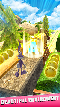 Bunny Dash Vs Hunted Jungle Runner 2018 for PC screenshot 1