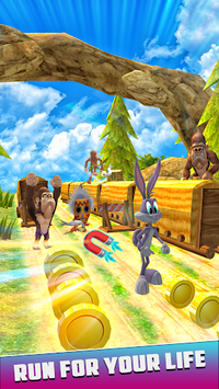 Bunny Dash Vs Hunted Jungle Runner 2018 for PC screenshot 2