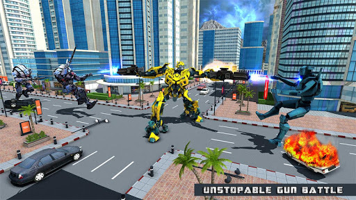 Air Robot Plane Transformation Game 2018 for PC screenshot 1