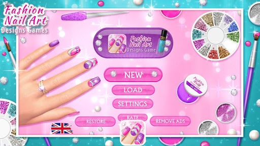 Fashion Nail Art Designs Game for PC screenshot 1