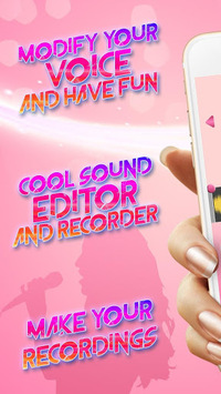 Female Voice Changer Editor for PC screenshot 1