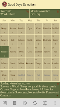 Feng Shui Good Days Selection for PC screenshot 1