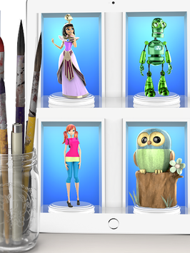 ColorMinis - Color & Create real 3D art for PC screenshot 3