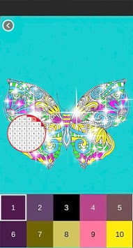 Free Glitter color by number for PC screenshot 2