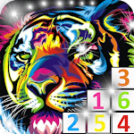 Free Glitter color by number APK