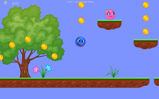 Blue Ball & Pink Ball for PC screenshot 1