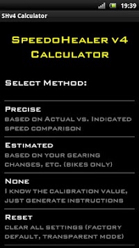 Speedo Healer Calculator for PC screenshot 1