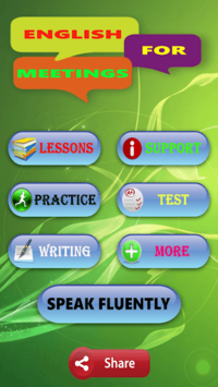 learn speaking English for Business meetings free for PC screenshot 1