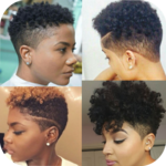 Hair cut for black women - Short hair styles APK