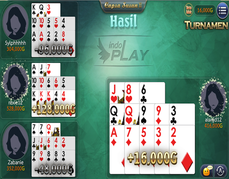 IndoPlay Susun, Poker for PC screenshot 2