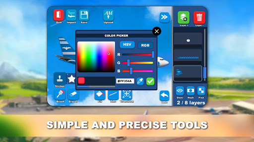 Airlines Painter for PC screenshot 2
