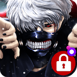 Ken Kaneki Anime Fun Art PIN Lock Screen APK