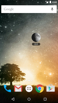 Simple Moon Phase Widget for PC screenshot 1