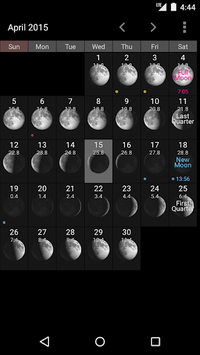 Simple Moon Phase Widget for PC screenshot 3
