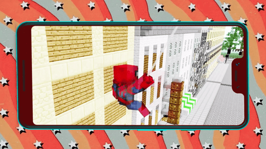 Spider-Man Game Minecraft Mod for PC screenshot 2