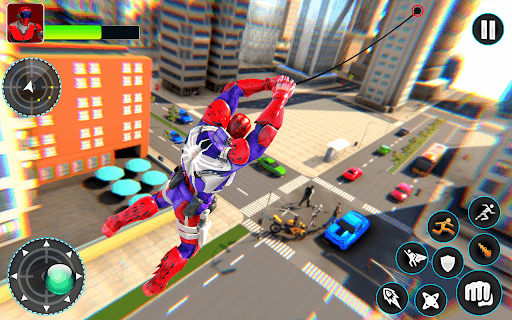 Flying Robot Hero - Crime City Rescue Robot Games for PC screenshot 2