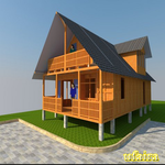 Wooden House Design APK