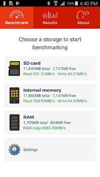 A1 SD Bench for PC screenshot 1