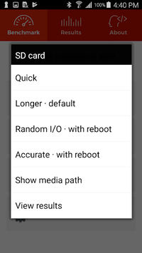 A1 SD Bench for PC screenshot 3