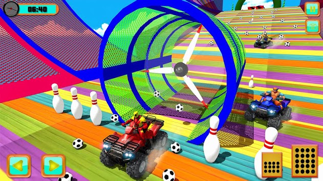 Impossible Ramp Stunts: Superhero Quad Bike for PC screenshot 1
