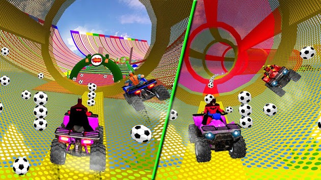 Impossible Ramp Stunts: Superhero Quad Bike for PC screenshot 2