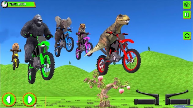 Jungle Animals Motorbike Adventure for PC screenshot 1