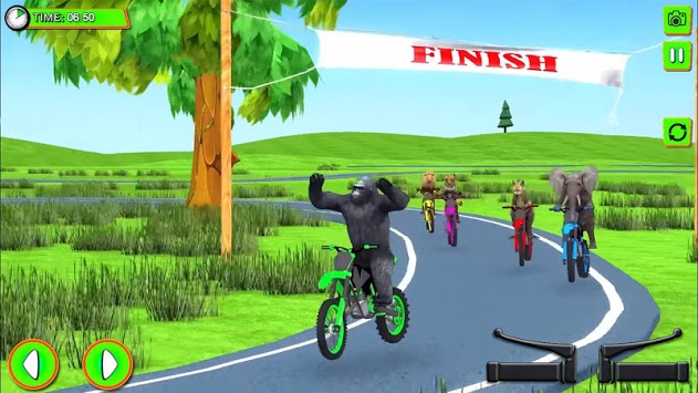 Jungle Animals Motorbike Adventure for PC screenshot 2