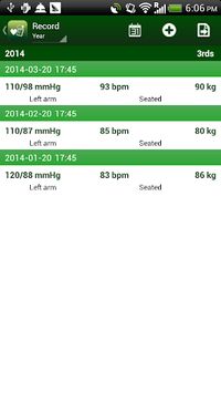 Blood Pressure Tracker for PC screenshot 2