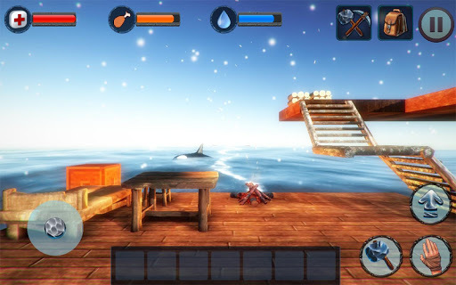 Winter Survival On Raft 3D for PC screenshot 1