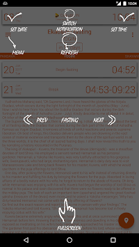 Ekadashi Reminder for ISKCON and Gaudiya Vaishnava for PC screenshot 2