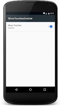 ShowTouchesEnabler for PC screenshot 1
