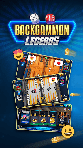 Backgammon Legends - online with chat for PC screenshot 1