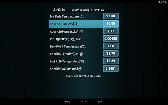 AirCalc for Android for PC screenshot 3