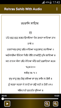 Rehras Sahib Path With Audio for PC screenshot 2