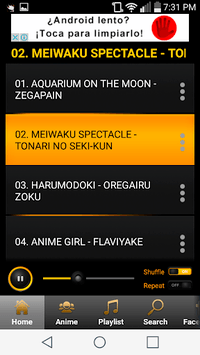 Anime Music for PC screenshot 2