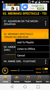 Anime Music for PC screenshot 3