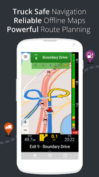 CoPilot Truck GPS for PC screenshot 1
