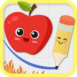 Fruit Escape: Draw Line APK