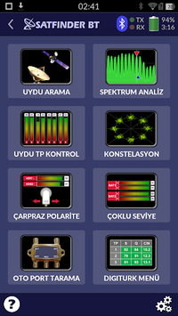 SATFINDER BT DVB-S2 for PC screenshot 1