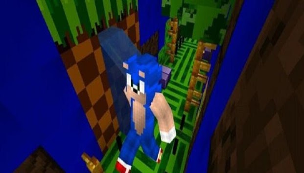 The Hedgehog  Sonic Pack for MCPE for PC screenshot 1